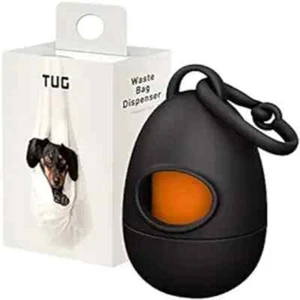 Dog Poop Wastebags Holder with Carabiner Clip and Waste Poop Bags - Picture 1 of 1
