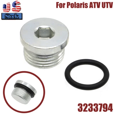 Enchufe de drenaje diferencial delantero para Polaris Sportsman Ranger ATV UTV - 3234412, 3233794 EE. UU. Foto 1 de 4