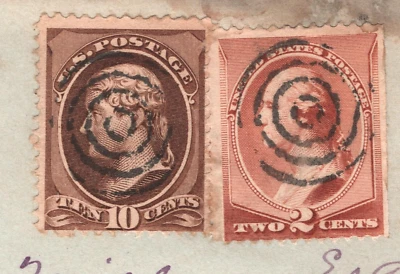 USA Classic 10c 2c BANKNOTES Cover Jackson County West Virginia {samwells}YH13 - Image 1 of 4