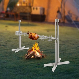 Electric BBQ Grill Large Spit Roaster Outdoor Picnic Cooker Pig Lamb Grill - Picture 1 of 9