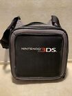 Official Nintendo 3DS Carrying Travel Case With Shoulder Strap 10 x 10 Grey