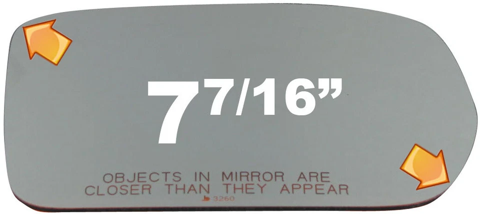 Nuevo espejo retrovisor derecho convexo de repuesto para Honda Odyssey 99-04 sin placa de respaldo Foto 1 de 4