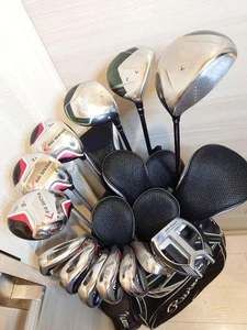 Callaway Men's Golf Club Set 13 Pieces Caddy Bag RAZR EDGE Woods Used - Picture 1 of 20