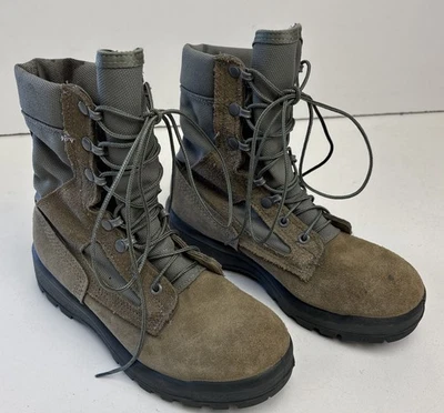 Belleville FAFTW Size 7.5 RF Female USAF Combat Boot Green Military 16-D-1023 - Image 1 of 4