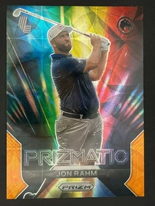 2024 Panini LIV Prizmatic Orange Prizm Jon Rahm #7 - Picture 1 of 2
