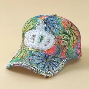 Nueva Gorra de Encaje Pico Versátil Exterior Informal A Prueba de Sol Sombrero Corona Gorra de Béisbol - Imagen 1 de 10