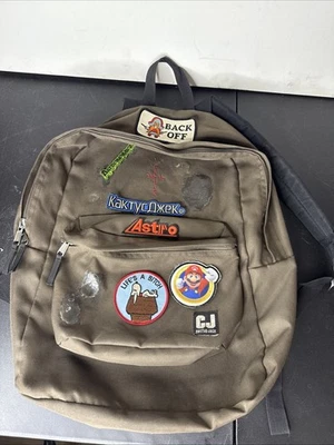 Cactus Jack BackPack Astroworld Official Merch w/ Patches Minor Glue Stains* - Image 1 of 4
