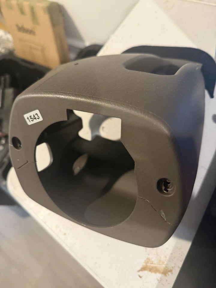 Toyota Camry LE 2002 columna de dirección carcasa cubierta superior e inferior gris OEM Foto 1 de 4