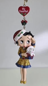 Adornos brillantes Danbury Mint The Betty Boop ~ Mi favorito - Imagen 1 de 8
