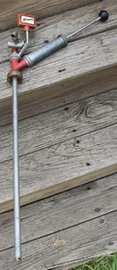 Vintage Hamms Beer Superior Beer Advertising Pump Tap Handle w Enamel Emblem - Picture 1 of 10