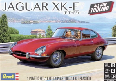 Modelo Ki Revell 07668 Jaguar E-Type (Coupé) escala 1:24 plástico sin construir/sin pintar Foto 1 de 4