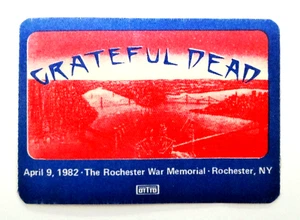 Grateful Dead Backstage Pass New York Rochester NY 4/9/82 4/9/1982 Dead Set Art - Picture 1 of 12