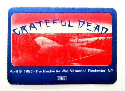 Grateful Dead Backstage Pass Rochester New York NY 4/9/82 4/9/1982 Dead Set Art - Image 1 of 4