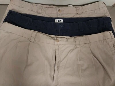 Haband Men's Cotton Shorts Size 52-Lot of Great Shape-Waist Expanders - Image 1 of 4
