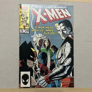 MARVEL COMICS THE UNCANNY X-MEN Vol. 1 No. 210 Oct. 1986 (box1) - Picture 1 of 6