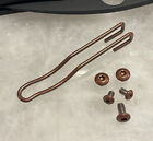 Copper Steel Wire Clip &amp; Screw For Spyderco Lil?Native Compression Lock Knife