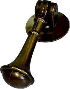 Vintage Original Brass Drawer Pull Handles Traditional Teardrop Cabinet Knob - Picture 1 of 6