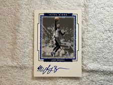 1999 Upper Deck SP Top Prospects vital signs #LB Lenny Brown