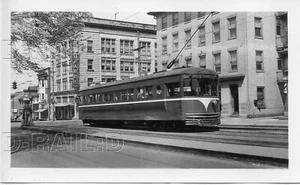 9B876 RP 1940s LEHIGH VALLEY TRANSIT CAR #1103 EASTON LIMITED - Picture 1 of 1