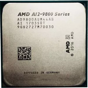 AMD A12-9800 AD9800AUM44AB A-Series Socket AM4 3.8GHz Desktop CPU - Picture 1 of 3