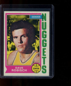 1974-75 Topps Basketball Dave Robisch #183 Denver Nuggets