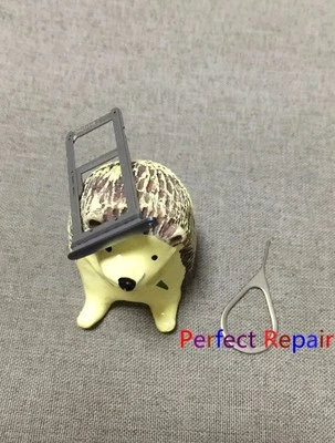 Bandeja preta com moldura de cartão SIM para Samsung Galaxy S7 edge G935T G935A G935P cinza - Imagem 1 de 4