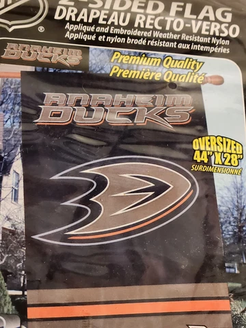 Anaheim Ducks NHL 2-Sided Hanging Indoor Banner Outdoor Flag Oversized 44" x 28" Cover