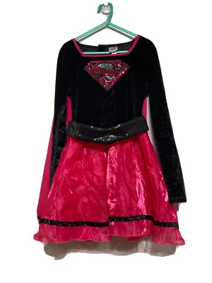Disfraz de SUPERGIRL rosa para niñas talla pequeña DC Comics usado Foto 1 de 4