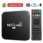 Smart TV Box MXQ-PRO 4K HD Android 10.0 Smart TV Box 2.4/5G double Wifi vidéo 3D