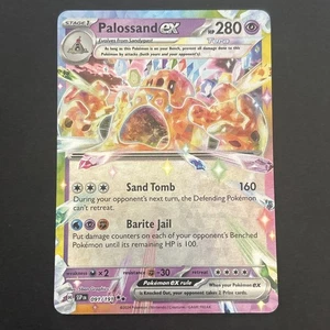 Palossand ex 091/191 Holo Sv08: Surging Sparks  Double Rare Pokémon TCG NM 2024 - Picture 1 of 2