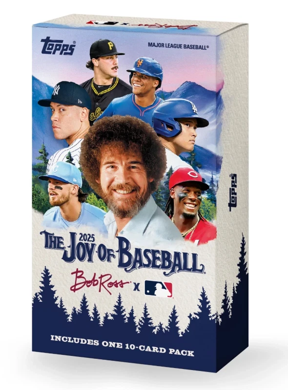 2025 Topps x Bob Ross: The Joy of Baseball - Happy Little Box - Image 1 of 1