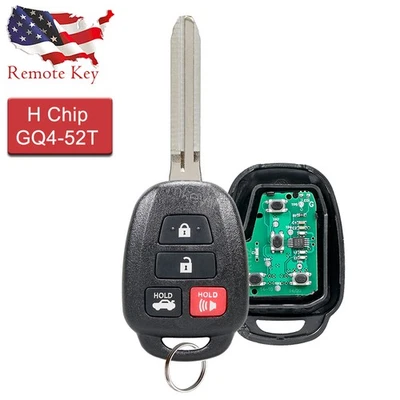 Llavero remoto de entrada sin llave para Toyota Highlander 2014 2015 2016 2017 2018 2019 Foto 1 de 4