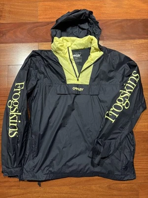 Chaqueta cortavientos Oakley Anorak para hombre talla M/L colección limitada pieles de rana nueva con etiquetas Foto 1 de 3