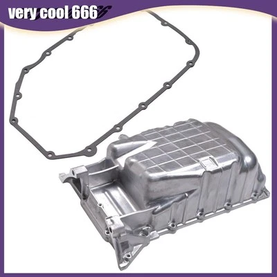 Pan de aceite de motor de aluminio apto para Honda Accord 2012-2015 Crosstour 2008-2012 2,4 L Foto 1 de 4