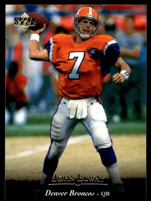 1995 Upper Deck John Elway Denver Broncos #82 - Image 1 of 2