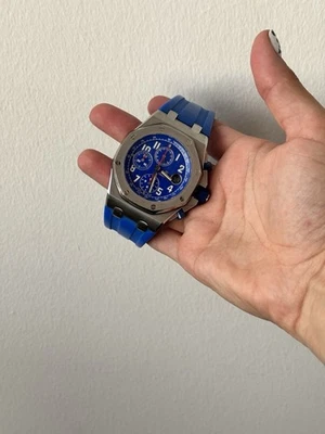 AUDEMARS PIGUET Royal Oak Offshore 42mm Indigo Blue Dial 26470ST.OO.A030CA.01 - Image 1 of 4