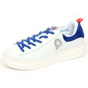 G3292 sneaker uomo INVICTA white/bluette eco leather shoe men - Picture 1 of 4