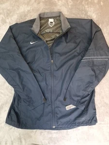 Nike Sphere React Size L LARGE Full Zip Jacket Coat Blue - Picture 1 of 23