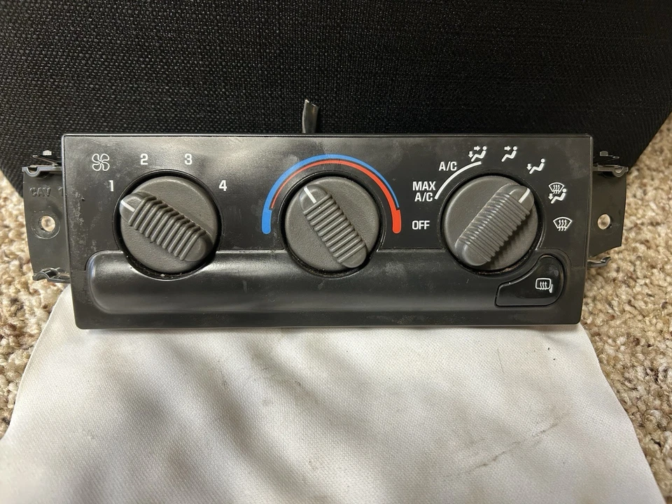 ✅ 98-05 S10 BLAZER JIMMY SONOMA CALENTADOR INTERRUPTOR DE CONTROL DE CLIMA con CONGELACIÓN OEM Foto 1 de 4