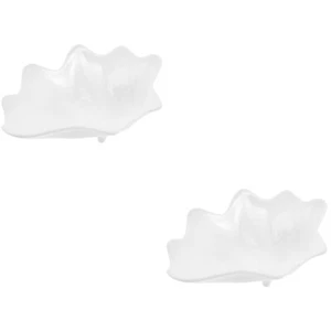 2 Pack Muschel Teller Serviert Gerichte Keramik -Vorspeiseplatte - Bild 1 von 12