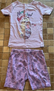 Girls Member's Mark Pajama Set Size 7 Purple Mermaid - Picture 1 of 4