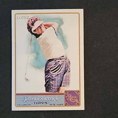 NANCY LOPEZ 2011 Topps Allen & Ginter #119 WORLD OF CHAMPIONS WOMENS GOLF - Image 1 of 2