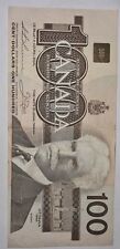 RARE 1988 Bank Of Canada One Hundred 100 Dollar Banknote Uncirculated