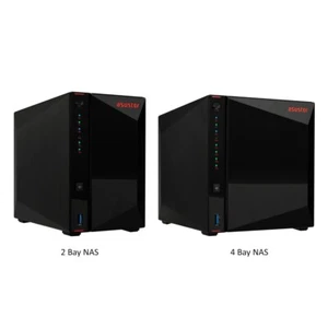 Asustor Nimbustor Gen2 Bay NAS Quad-Core 2.0GHz CPU Dual 2.5GbE Ports (Diskless) - Afbeelding 1 van 13