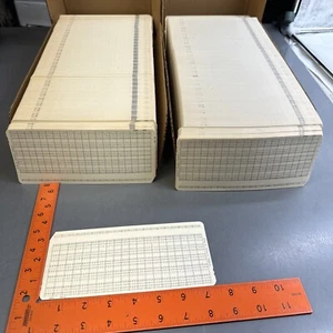 Lot of 100 Punch Cards NECC 733727 General Purpose-20 Field UNUSED!!! IBM - Picture 1 of 5