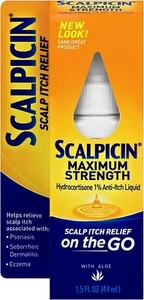 Max Strength Scalp Itch Treatment 1.5 Oz, Helps Relieve Itch For Healthy Scalp - Picture 1 of 1