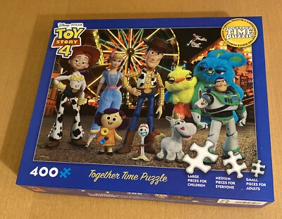 Rompecabezas Disney Toy Story 4 Together Time 400 piezas diversión familiar Foto 1 de 4