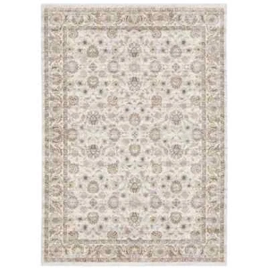 Area Rug 3'3x5' Classic design oriental ziegler Beige Cream floral decor 100x150 - Picture 1 of 11