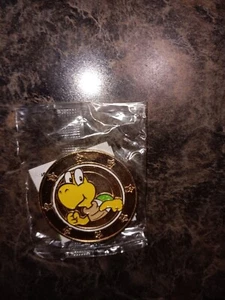 Moneda de colección Koopa Troopa Golden Wonder Ball Nintendo Super Mario Bros  - Imagen 1 de 3