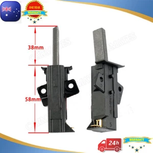 Cepillo de carbono motor lavadora para Asko Quattro W6011 W6021 W6022 W6342 OZ - Imagen 1 de 3